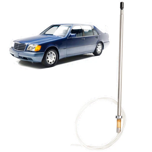 RED WOLF Power Antenna Mast Compatible with Mercedes Benz 1992-2002 C280/S320/500SL/S420/C220 Aftermarket Aerial Mast for AM/FM Radio Signal
