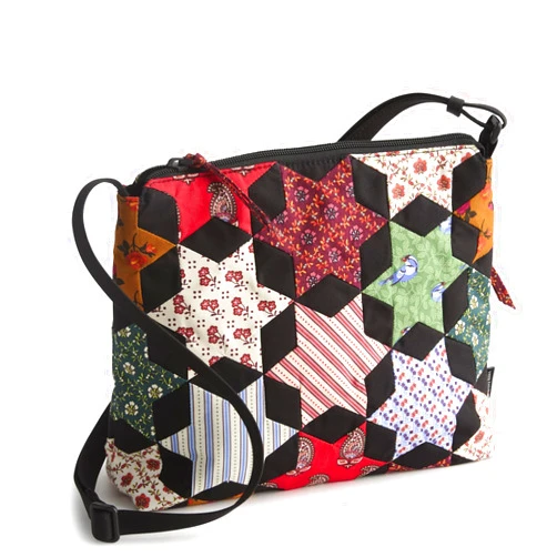 Vera Bradley Women's Premium Cotton Original Zip Hipster Crossbody Bag