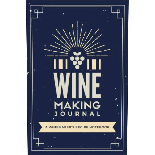 Craftland River Press Wine Making Journal: A Winemaker's Recipe Notebook to Log Ingredients, Steps, Processes, Schedules & Other Details | Organizer Notebook with Prompts for Wine Producers & Homebrewers of All Levels