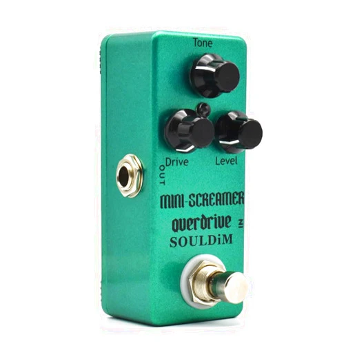 SoulDiM Mini Screamer Guitar Effect Pedal Overdrive Effect Guitar Pedal Truss Bypass (Mini-Screamer Overdrive)