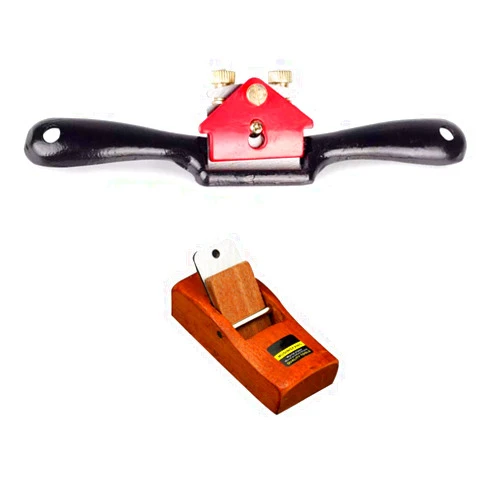 ASTITCHIN Adjustable SpokeShave with Flat Base and Metal Blade for Wood Craft, Smooth planes woodworking,Premium Hand Tool for Wood Craver, perfect Manual tool for Wood Working(1pc metal and 1pc wood)