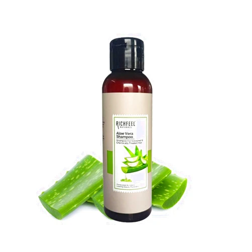 Generic Ri..chfeel/Aloe Vera Shampoo for Hydration, Scalp Soothing, Dry, Weak and Dull Hair 100 ml