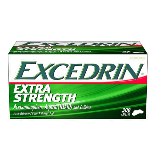 Excedrin Extra Strength Caplets for Headache Pain Relief 1 Pack of 300 Count