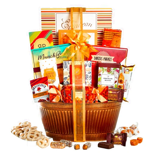 Broadway Basketeers Chocolate Gift Basket Holiday, Valentines Day Delivery, Gifts for Women, Men, Families, College, Appreciation, Thank You Present, Birthday, Corporate, Get Well, Sympathy Care