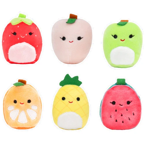 Squishville by Squishmallows Mini Plush Fruit Squad, Six 2