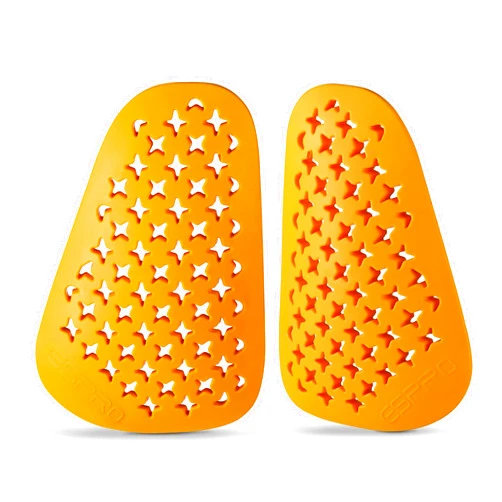 Victridge Motorcycle Chest Protector Low Temperature Resistance -22℉(-30℃) CE Armor Insert Pads (CHEST Yellow)