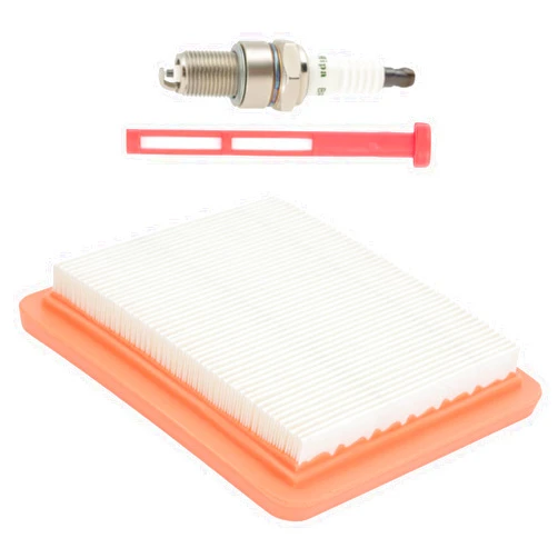 Hipa 17211-Z8B-901 Air Filter for Honda GCV160LAO GCV190LA GC190LA HRR216 HRB216 HRB217 HRC216 HRS216 HRT216 HRX217 HRZ216 Lawn Mower with Fuel Filter Spark Plug
