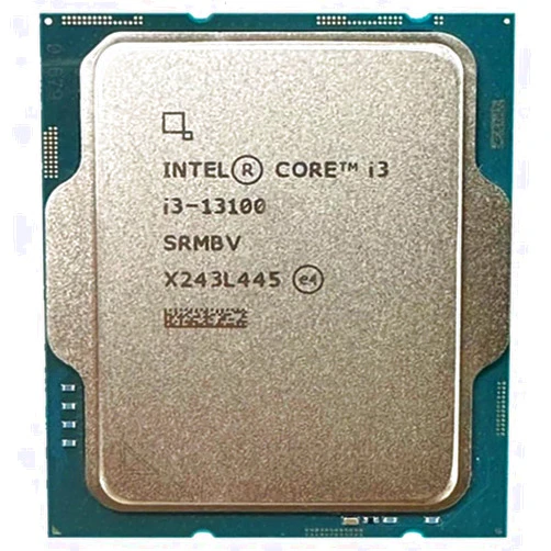 Empowered PC Intel Core i3-13100 4 Core Desktop Processor (Up to 4.5GHz) LGA 1700 - UHD Graphics 730-12MB Cache (OEM Tray Version, Cooler Not Included) - Reliable Performance for Gaming, Home and Office