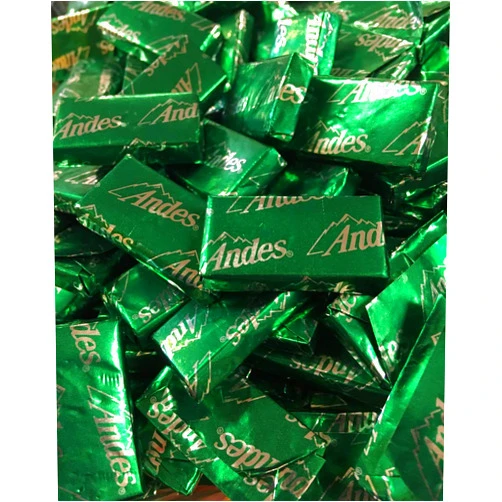 CHICHL Andes Crème de Menthe 3 POUND Bulk After-Dinner Chocolate Mints