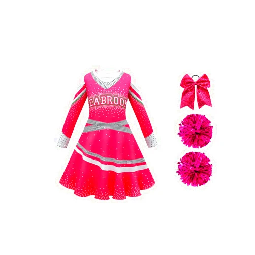 Generic Zombies Cheerleader Dresses for Girls Addison Zombies Dress, 4-12 Years