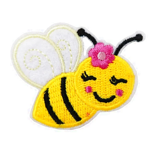 Cute-Patch Honeybee Bee Embroidered iron on Patch
