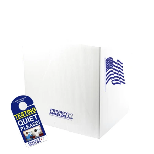 PrivacyShields.com X-Tra Tall USA Flag (20-Pack) Premium Privacy Shields™ - 20