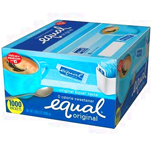 American Standart Equal 0 Calorie Sweetener, 1,000 ct./3 oz. AS