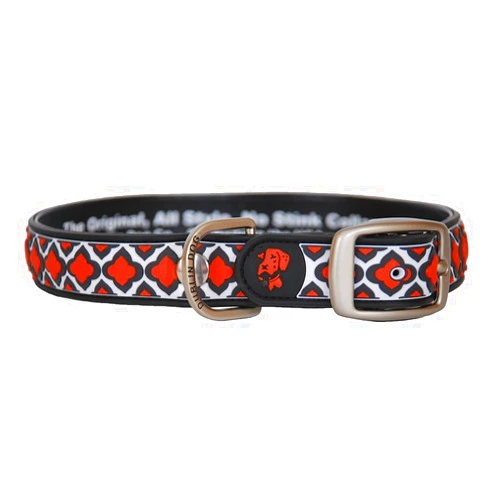 Dublin Dog 67919 ASNS Babylon Red Dog Collar, Large/X-Large