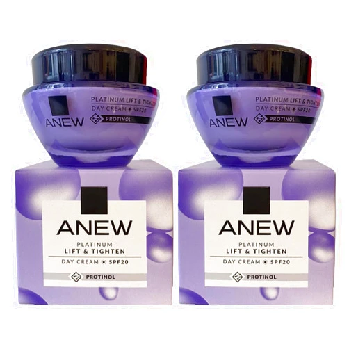 Generic Anew Platinum Day Cream Lift & Tighten Duo/New Pack/New Format Set of 2