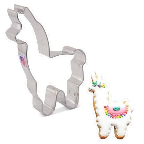 Ann Clark Cookie Cutters Llama/Alpaca Cookie Cutter, 4.25