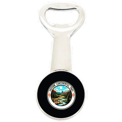 R and R Imports Eastern Continental Trail Souvenir Destination Magnetic Bottle Opener 2-Pack