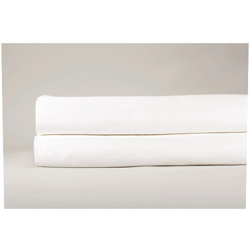 THOMAS LEE California King Fitted Sheet - 100% Cotton Percale - Parchment