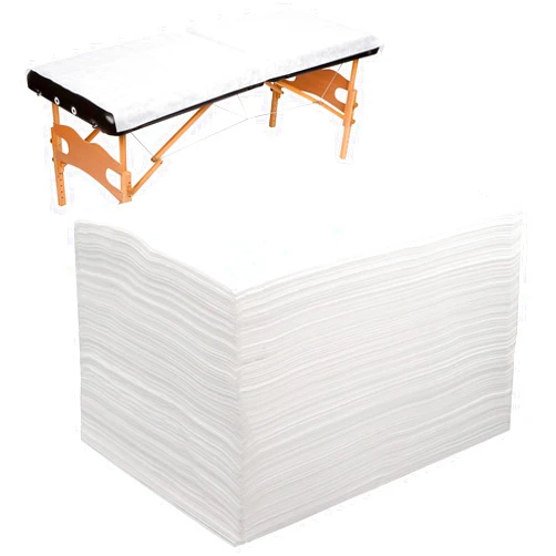 Tvvcalk 100pcs Massage Table Sheets, Disposable Bed Sheets Non woven Spa Bed Cover Breathable For Massage Spa Lash Tattoos, 31