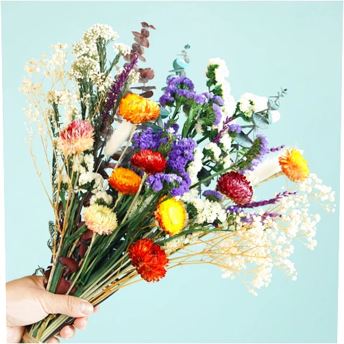Jtoder Natural Dried Flower Bouquet, 17