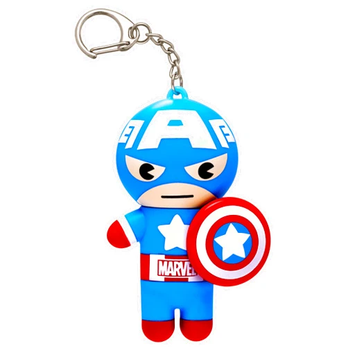 Lip Smacker Marvel, keychain, lip balm for kids - Captain America