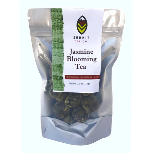 Summit Tea Company Jasmine Blooming Tea - 10 Hand Crafted Flowering Tea Balls by Summit Tea