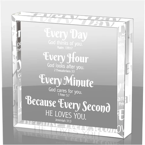 Chunful Christian Gift for Woman Men Bible Verses Gift for Women Gifts for Christian Women Christian Table Sign God Sign Decor Christian Decor Bible Verses Decors for Home Office Scripture Desk Decor(Classic)