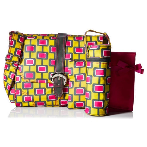 Kalencom Messenger Buckle Diaper Bag, Urban