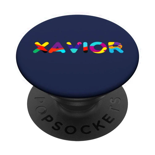 Custom name apparel and more Xavior name PopSockets Adhesive PopGrip
