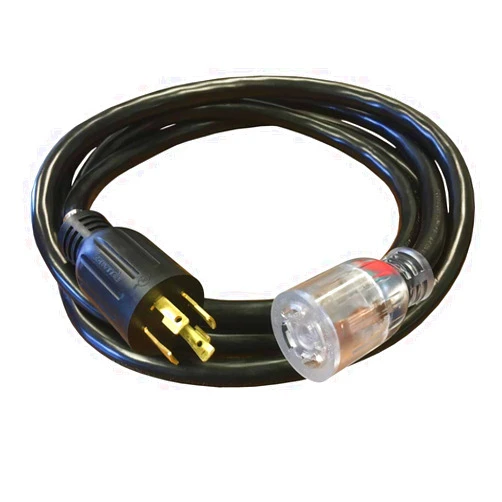 Reliance Controls PC3010M 30-Amp (L14-30), 10-Foot Generator Power Cord, Black