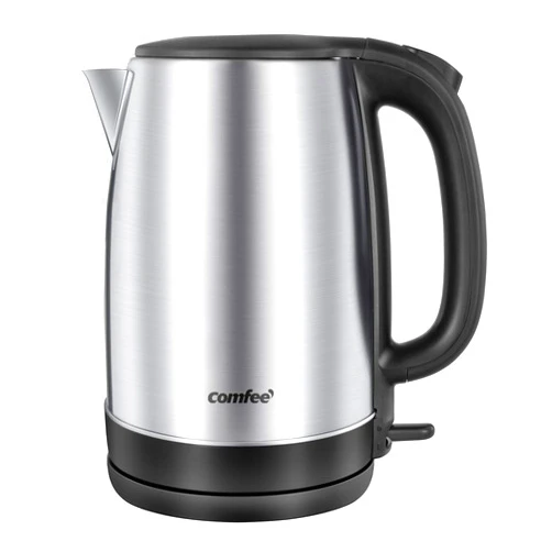 COMFEE' 1.7L Stainless Steel Electric Tea Kettle, BPA-Free Hot Water Kettle Electric with LED Light, Auto Shut-Off and Boil-Dry Protection, 1500W Fast Boil Electric Kettle