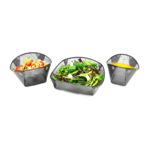 Fozzils Snapfold Solo Pack (Cup, Bowl, Dish) Gray
