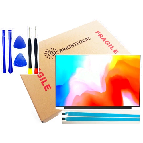 BRIGHTFOCAL New Screen Replacement for DELL Inspiron 15 3530 15.6 FHD Full-HD Touch + Digitizer IPS 1920 x 1080 Touchscreen Slim LCD LED Display with Tape and Tool