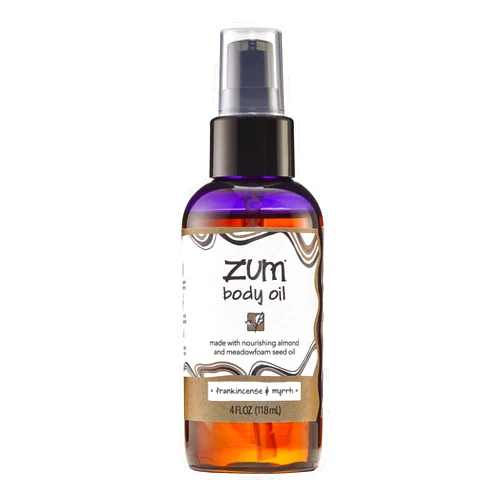 Zum Massage and Body Oil - Frankincense and Myrrh - 4 fl oz