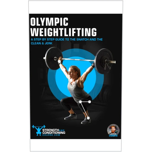 By Jason Curtis (Author), Strength and Conditioning Course (Editor) Format: Kindle Edition OLYMPIC WEIGHTLIFTING: A STEP BY STEP GUIDE TO THE SNATCH AND THE CLEAN & JERK (THE BIG 8 PILLARS OF STRENGTH AND CONDITIONING Book 5)