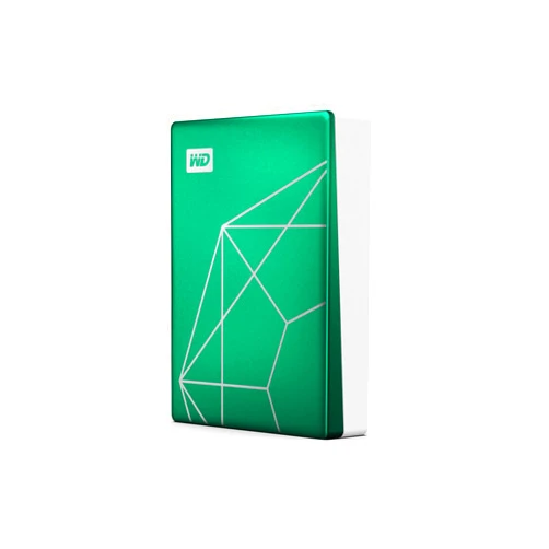 WD 6TB My Passport Ultra Portable Hard Drive HDD, 20th Anniversary Emerald Drive, USB-C, with Backup Software and Password Protection - WDBECU0060BGN-WESN