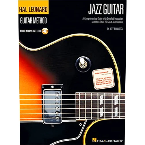 Jeff Schroedl Jazz Guitar - Hal Leonard Guitar Method Book/Online Audio (Hal Leonard Guitar Method (Songbooks))
