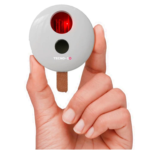 Tecno-10 Innovacion Hidden Camera Detectors SpyFinderX Spy Camera Detector for Hotel, Travel, Office, meeting rooms, Spy Camera Finder Locates Hidden Camera With Infrared Light, Portable Pocket Sized (White)