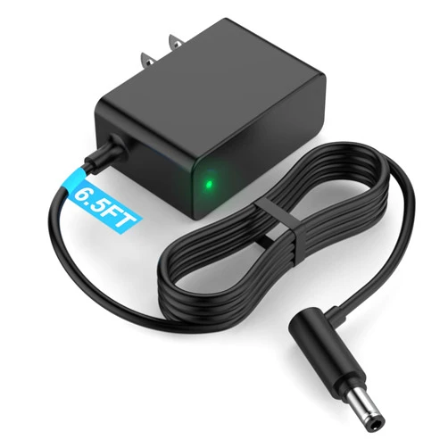 IBERLS Charger for Dyson V8 V7 V6 Vacuum Charging Cord Replacement for Dyson SV03, SV06, SV10, SV11, DC58, DC59, DC62, DC74 Animal, Absolute, Fluffy, 26.1V Cordless Vacuum Cleaners Power Cable[Light 6.5FT]