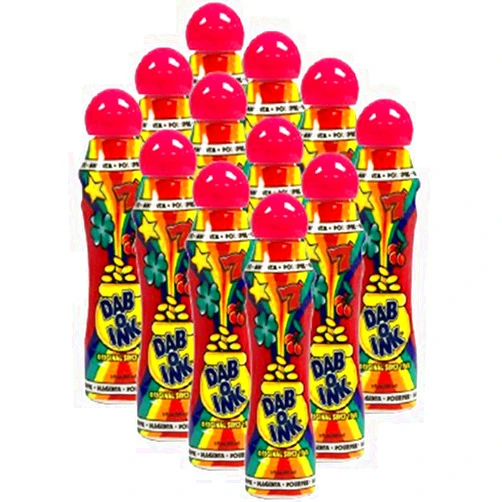 Dab-O-Ink One Dozen 3oz Dab-O-Ink Magenta Bingo Dauber