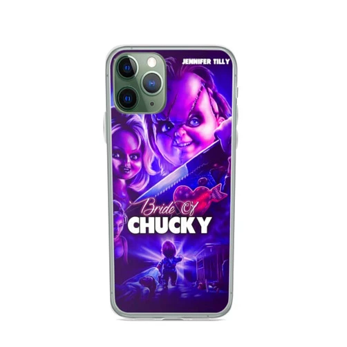 Maodege Phone Case Chuckys Bride Compatible with iPhone 15Pro Ultra Plus Transparent