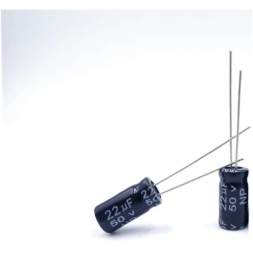 Generic 22uF 50V Capacitor, 20 PCS 22uF Capacitors NP Bipolar Non Polarized Capacitor,22uF,50V Non-Polar Electrolytic Capacitor 6x12MM
