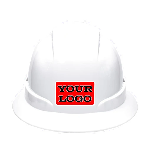 Nsteky Custom Construction Work Safety Helmet Full Brim Hard Hat Suspension Hard Hat with Vents