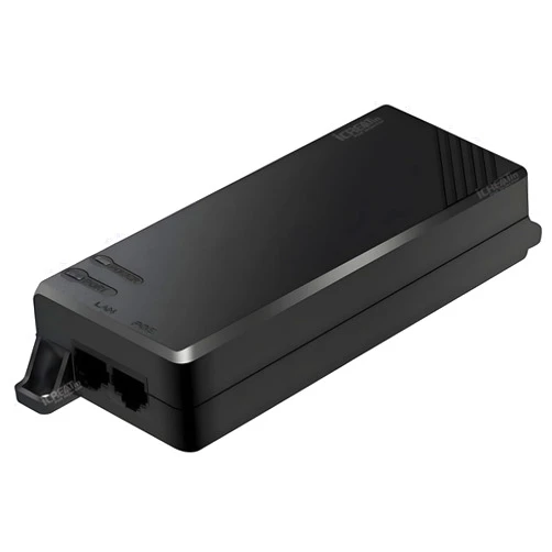 ICreatin 90W Gigabit Ultra PoE++ Injector Adapter, IEEE 802.3 bt /802.3at/ 802.3af Compliant, Up to 90W Ultra Power Supply, 10/100/1000Mbps, Compatible with TRENDnet TPE-119GI