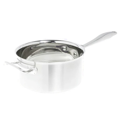 Vollrath 47742 Intrigue Mirror Finish S/S 4.25 Quart Sauce Pan