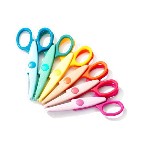 Mr. Pen- Craft Scissors Decorative Edge, 6 Pack, Sunny Meadows, Zig Zag Scissors for Crafting, Scrapbooking, Fancy, Pattern, Design