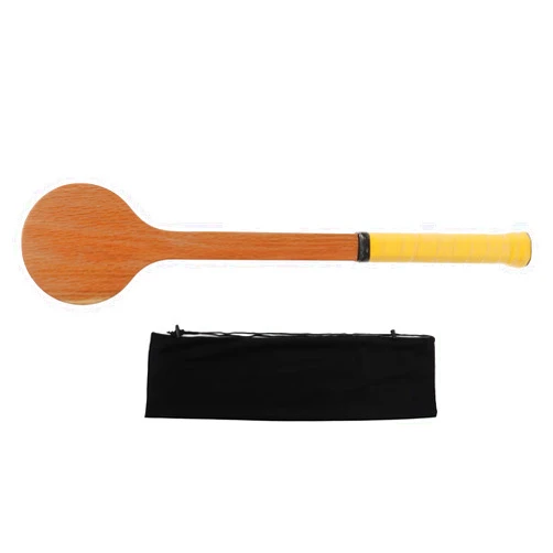 Jauarta Tennis Pointer Mid Wooden Spoon, Wooden Tennis Spoon Used by Coached and Tennis Players for All Ages and Levels Tennis Pointer, with Storage Bag for Sports
