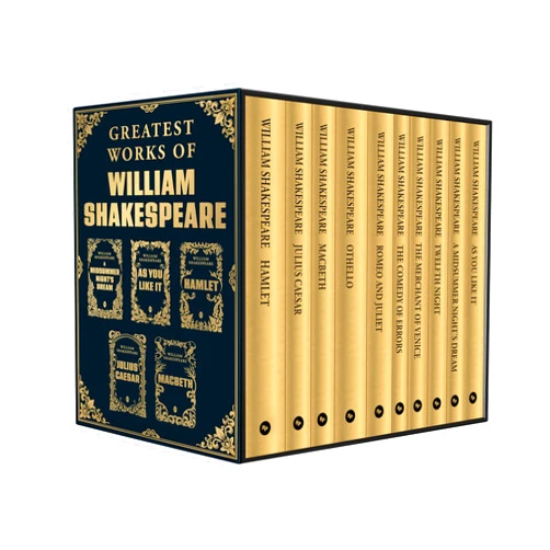 William Shakespeare Greatest Works of William Shakespeare: Boxed Set of 10