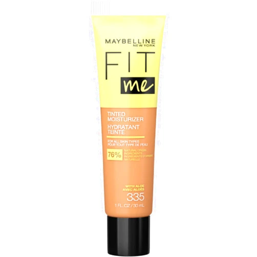 Maybelline Fit Me Tinted Moisturizer, Natural Coverage, Face Makeup, 335, 1 Count