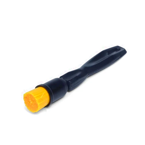 SnowTree - Herb Grinder Cleaning Brush - Won't Damage or Scratch Your Herb Grinder - Gently Cleans and Scrapes Dried Herb and Residue - Comfortable Ergonomic Handle & Stiff Nylon Bristles